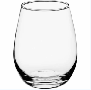 stemless wineglass stemless wine glass rentals